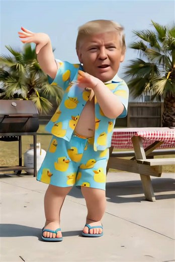 🔥Cute Baby Cool Dance but Trump Dance | Trending AI Baby Dance Video (Part 2)! #babydance #aidance #trump #aibabydance #cutebabychallenge #aitrend #donaldtrump #trumpdance #hitpaw #aimarvelsapp #babydancechallenge