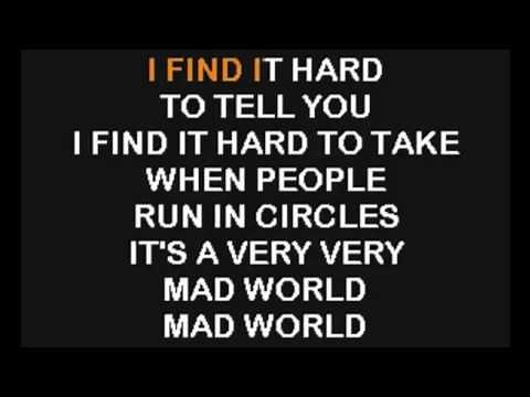 Gary Jules - Mad World (Karaoke)