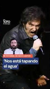 NOS ESTÁ TAPANDO EL AGUA