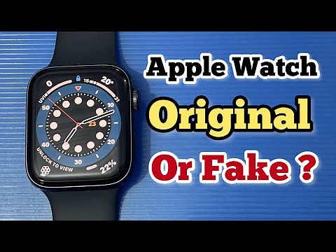 How to check Apple Watch is original or fake | Apple Watch 7 or SE