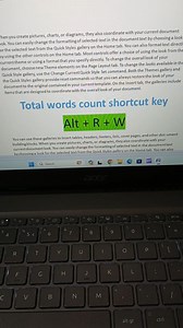 Computer Shortcut for Word Count in file #reels #reelsinstagram #réel #computer #msoffice #word #computerart #viral #viralvideos #viralreels #viralvideo #viralpost #trending #trendingreels #trendingnow #foryou #foryoupage #foryou❤ | Fast Typing Learning