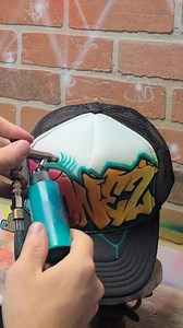 168K views · 5.3K reactions | BONEZ 領領 This hat was a blast to paint. I was able to knock it out in less than 15 minutes, and it left me wanting more! #airbrush #graffiti #art #bones | Dale the Airbrush Guy | Facebook