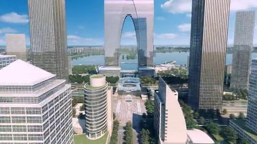 Suzhou Industrial Park Central Business District / SWA Group