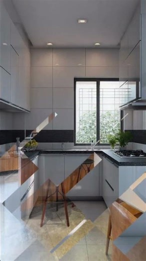modular kitchen colour combination #interiordesign ##trending