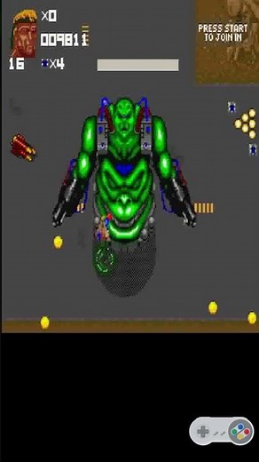 Total Carnage - BOSS Battle - SNES 🎮 #TotalCarnage