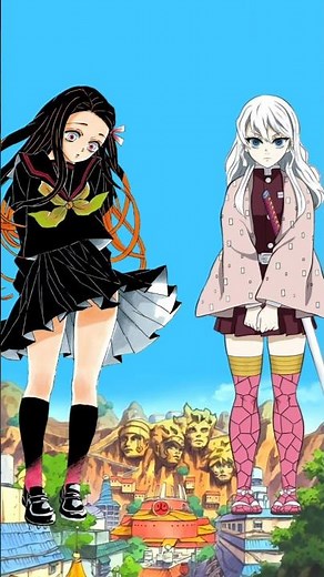 who is strongest || nezuko vs daki #anime #shorts #edit #trending