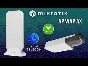 Mikrotik AP wAP ax (Mini AP Outdoor Wi-Fi 6 AX3000)