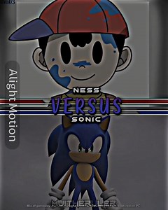 Ness VS Sonic | #shorts #earthbound #sonicthehedgehog ‪@BOLONEIS‬