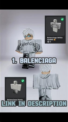 🔥 Branded Designer Roblox Outfits | Only 10 Robux #roblox #robloxclothing