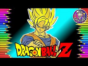 Comment Colorier et Dessiner San Goku Dragon Ball Z- Coloring page DBZ Goku Kakarot TUTO