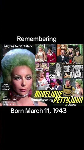 Remembering Angelique Pettyjohn, born March 11, 1943 and passed away February 14, 1992.