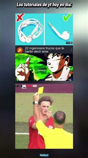 Los tutoriales de yt hoy en día: #dragonball #memes #humor #parati