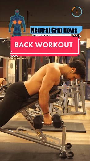 Effective Back Workout with Dumbbells and Bench