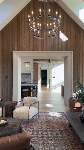 REDSTONE INTERIORS on Instagram: "✨Introducing Tamarack Ranch✨ The project that has our heart and soul! Tucked into 20 wooded acres in Medina, Tamarack Ranch feels like something out of a dream — where architecture, craft, and nature meet in perfect harmony. From the vaulted kitchen ceilings and hand-crafted details to the quiet beauty of its wooded setting, this home was built to stand the test of time. A place to breathe, and a retreat where you can be in your own sanctuary. We are so proud to