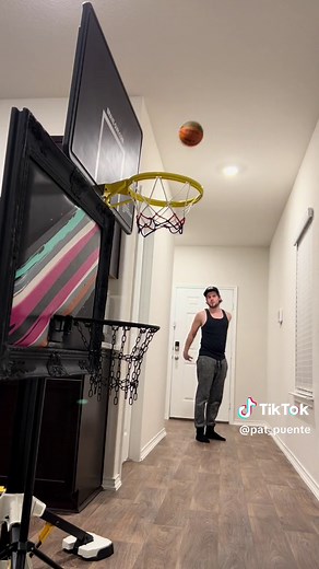 Mini Hoop Basketball Swish and Fun Shots Compilation