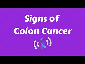 Signs of Colon Cancer