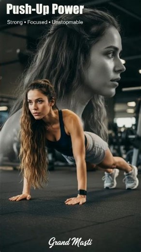 Gym Push-Up Workout | Fitness Motivation | Grand Masti #GymWorkout