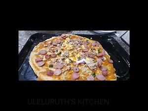 How to make Chicken pizza at home