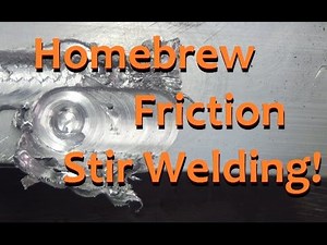 Friction Stir Welding on a Bridgeport Mill