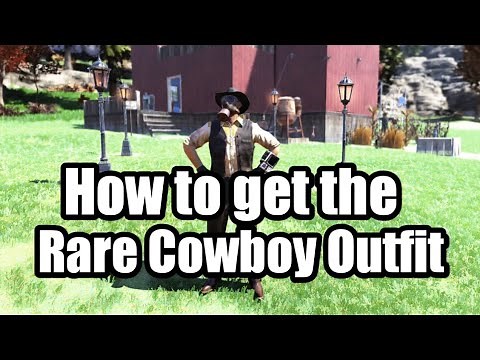 Fallout 76 | How to get the Western Outfit (Extremely rare outfit!)