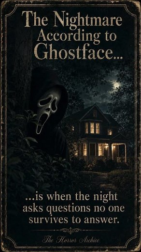 The Nightmare According to GHOSTFACE | DEADLY Horror Calls