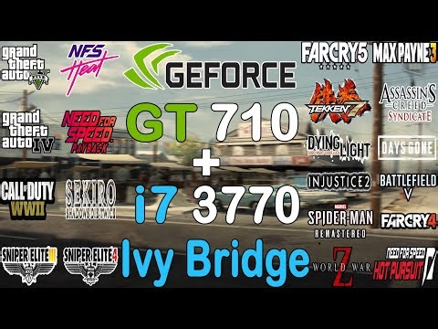Nvidia Geforce GT 710 + i7 3770 - Gaming Test in 2025
