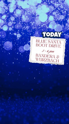 11 reactions |  BLUE SANTA BOOT DRIVE TODAY!  We’re out at the...