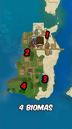 THE RAREST MINECRAFT SEED! 🤯⛏️ #shorts