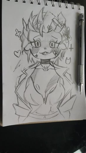 IZ.4.WV on Instagram: "Quick sketch of Gyaru Vergil from Devil May Cry with my own twist☝️🤓. Btw, this is my first attempt at sketching Gyaru Vergil(Female Ver).Honestly, I ended up liking it way more than I expected😊❤️.Wdyt👀✨#art #artist #artoftheday #sketch #sketching #draw #drawing #reels #explore #explorepage✨"