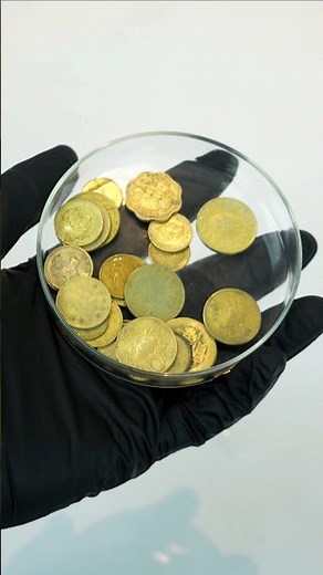 Making Gold Coins #bluebox