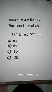 69K views · 697 reactions | Analyze the relationship of the two numbers in the first pair. What number should complete the second pair? #learning #QuizTime #abstract #reasoning #maths | Math Fannatics | Facebook