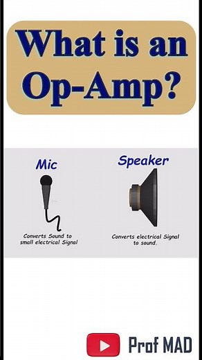 Op-Amps Made Simple: From Mic to Speaker 🎤🔊