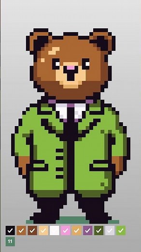 Stress-Free Pixel Painting 🎆