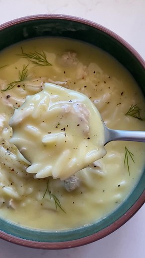 Delicious Avgolemono Soup Recipe