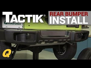 TACTIK® Rear Bumper Install Overview for Jeep Wrangler JK & JKU