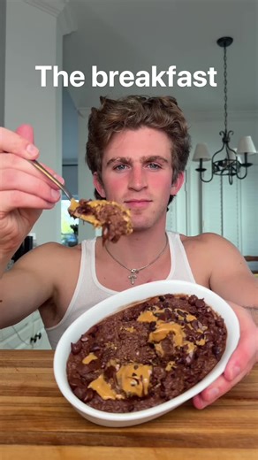 Quick and Healthy Brownie Batter Microwave Oats Recipe