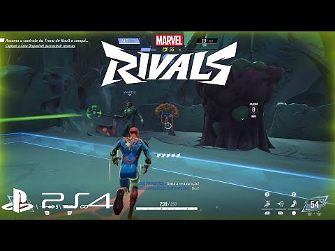 Marvel Rivals - PS4 Slim Gameplay