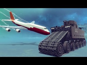 Satisfying Destruction Madness! #2. Feat. 1000 Ton Super Heavy Tank vs Boeing 747 | Besiege