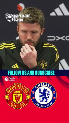 Chelsea v Manchester United | Michael Carrick Press Conference | Premier League | Part01