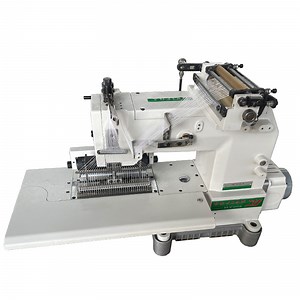 [Hot Item] Hy008 Yujian 33-Needle Flat-Bed Double Chain Stitch Sewing Machine