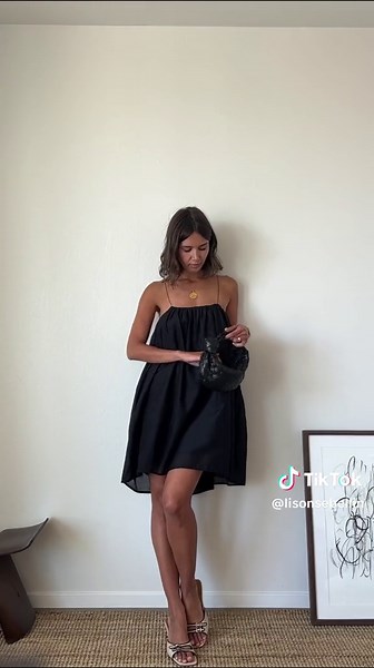 Stylish Black Dresses for Summer | Aritzia & Seliijan Collab