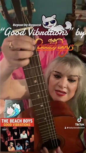 “Good Vibrations” by The Beach Boys Short Version Repost #easyguitartutorial #thebeachboys