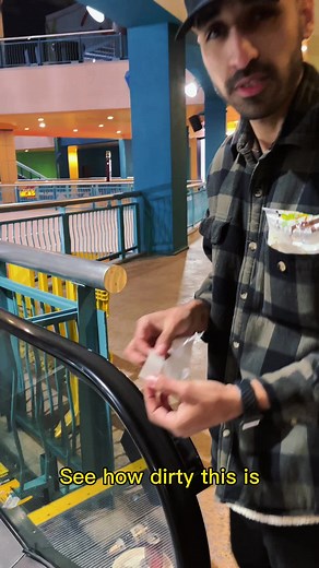 NEVER Touch Escalator Rails 🤢