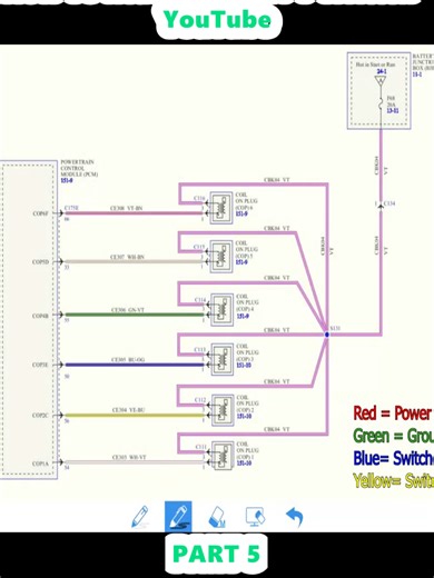 Wiring Diagrams - Read Wire Color - Connector Pin Location Learn How To Read What ISN'T Written - YouTube (5)
