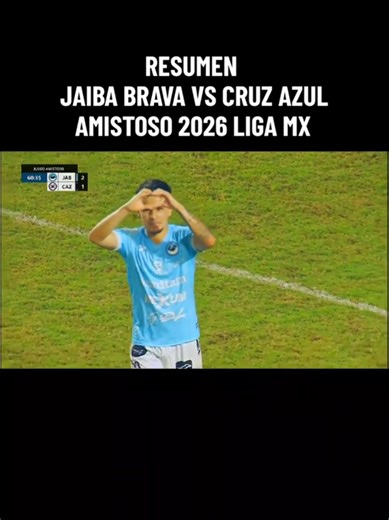 Jaiba Brava vs Cruz Azul Resumen Y Goles Amistoso 2026 Liga MX (4/1/2026) #JaibaBravavsCruzAzul #JaibaBravavsCruzAzulResumen #Amistoso2026 #ResumenYGoles #fypシ