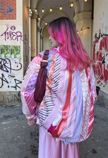 Revamping Old Ties into Unique Accessories