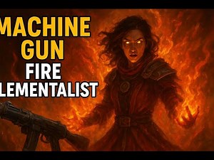 Path of Exile 2 Machine Gun Elementalist Sorceress build, 0.3 patch