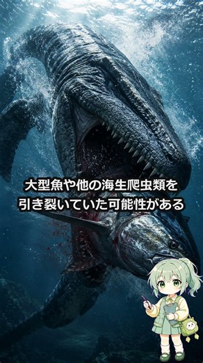 海のTレックス発見 13メートル級の怪物が白亜紀の海にいた