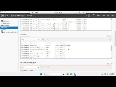 3.8 Prove: Promoting Your Windows Server VM to a Domain Controller