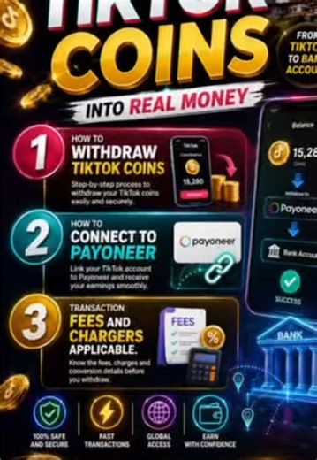 HOW TO WITHDRAW YOUR TIKTOK COINS INTO CASH OR NGULTRUM USING PAYONEER; An international payment gateway. #creatorsearchinsights #tiktoktips #tiktokviral #foryoupage #bhutanesemuser